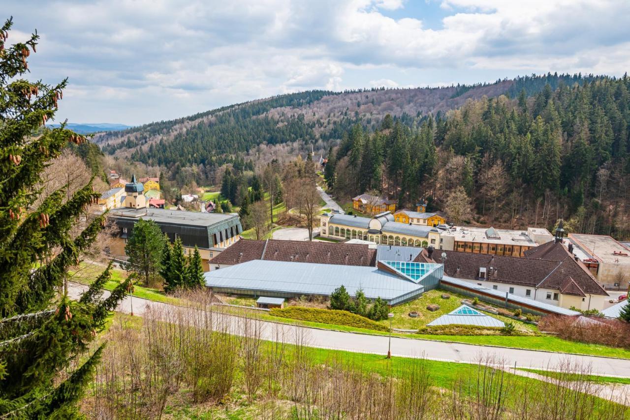 Penzion Zamecek Janske Lazne Exterior photo